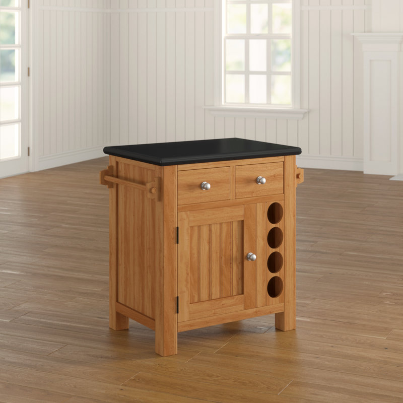 Union Rustic Kücheninsel mit Granitplatte & Bewertungen | Wayfair.de